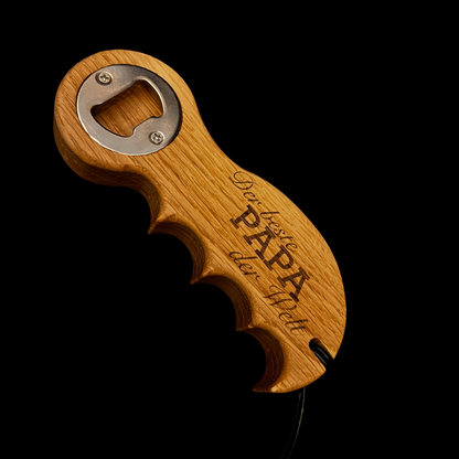 Flaschenöffner „Bester Papa der Welt“ - Vatertags-Edition