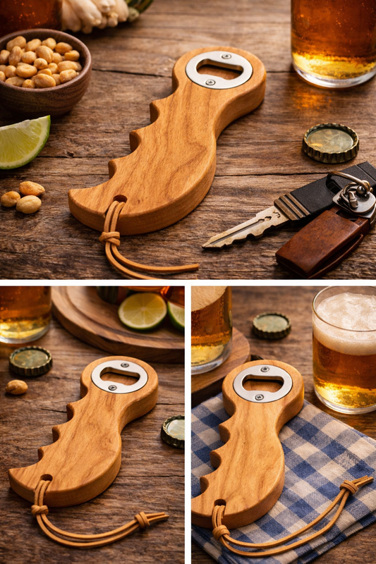 Flaschenöffner, Ergonomisch