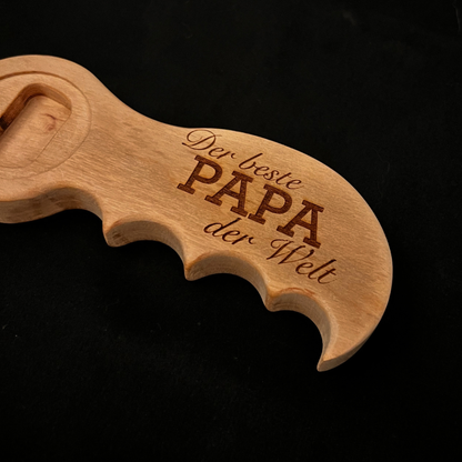 Flaschenöffner „Bester Papa der Welt“ - Vatertags-Edition