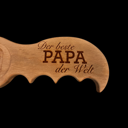Flaschenöffner „Bester Papa der Welt“ - Vatertags-Edition
